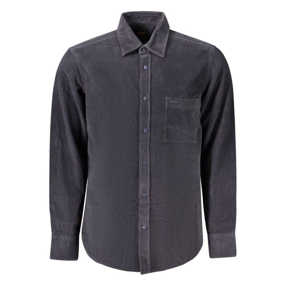 Hugo Boss Blue Cotton Men's Shirt